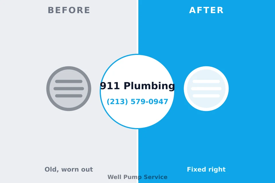 Before and after: plumbing company Cusseta, GA